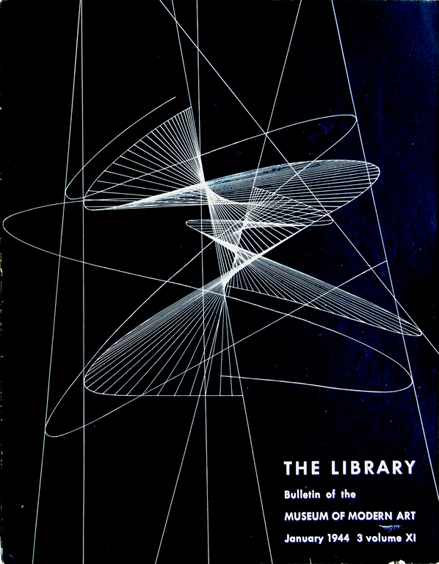 The Library, Bulletin of the Museum Of Modern Art, January 1944